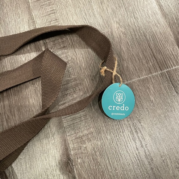 Credo Beauty Metallic Bronze Tote Bag - Picture 5 of 6